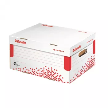 Esselte archiefcontainer Speedbox FSC® A4, rood, wit, A4, 290 g, 252 x 355 x 193 mm
