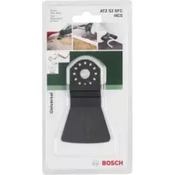 Schraper Bosch HCS ATZ 52 SFC — schraapmes voor kit en zacht voegmateriaal, 45 mm lengte, 52 mm breedte, 1 stuk
