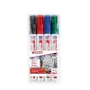 Permanentmarker Edding 3300 beitelpunt zwart blauw groen rood