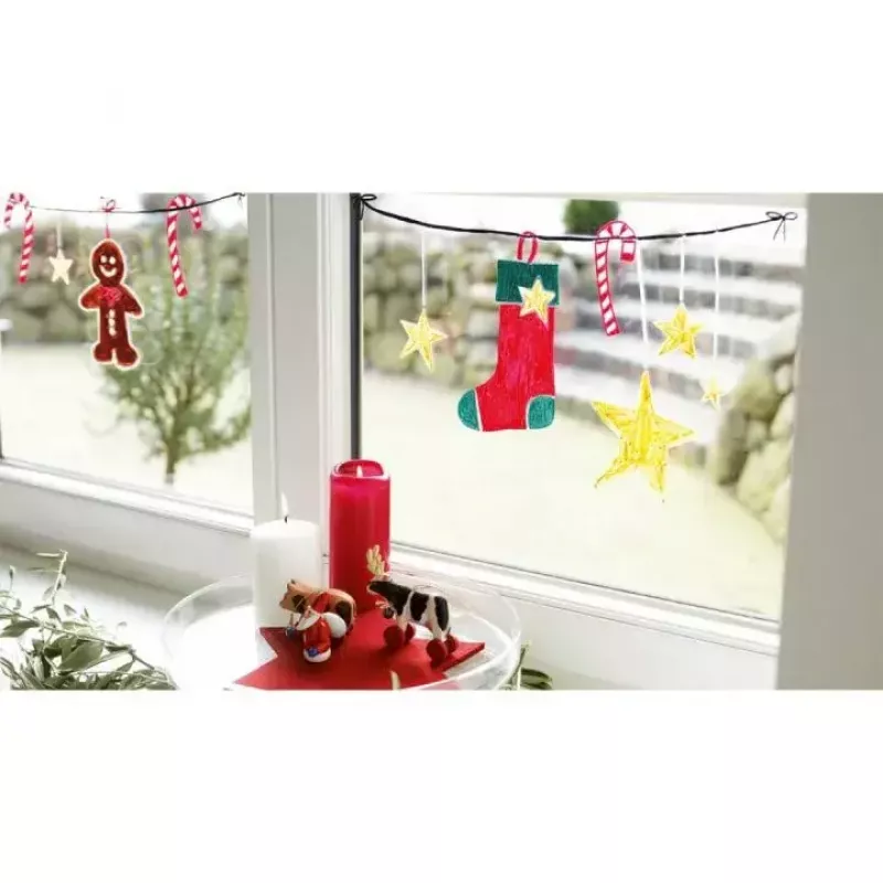 Krijtmarker Edding 4090 beitelpunt rood