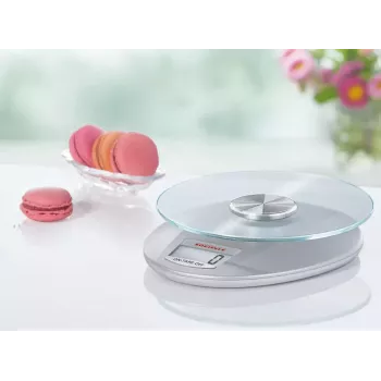 Elektronische keukenweegschaal Soehnle Roma zilver