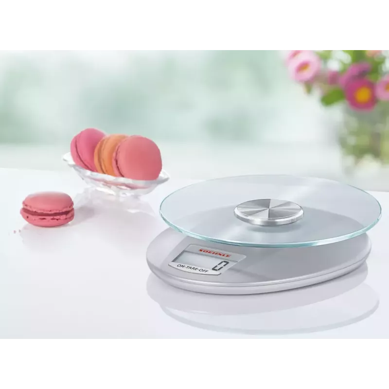 Elektronische keukenweegschaal Soehnle Roma zilver
