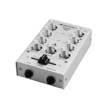 Audiomixer Omnitronic 10006881 2 kanalen 20 - 20000 Hz zilver
