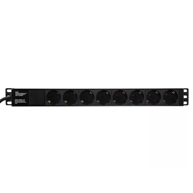 Stroomverdeeleenheid Eurolite 30240215 8 AC-uitgangen 1U zwart