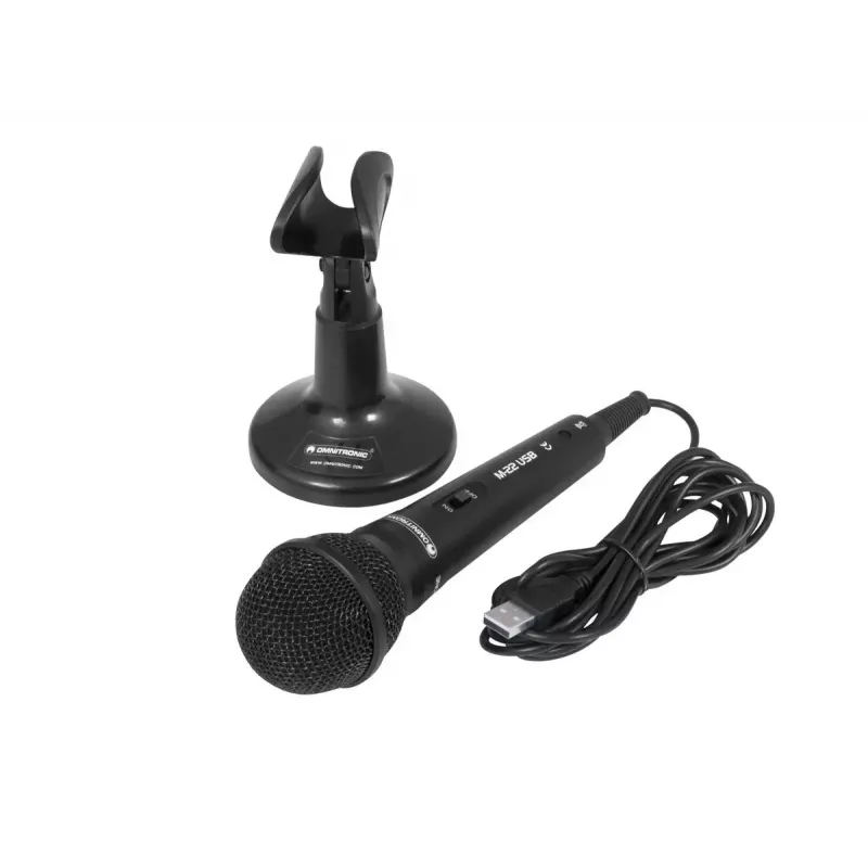 Studiomicrofoon Omnitronic 13000419 zwart