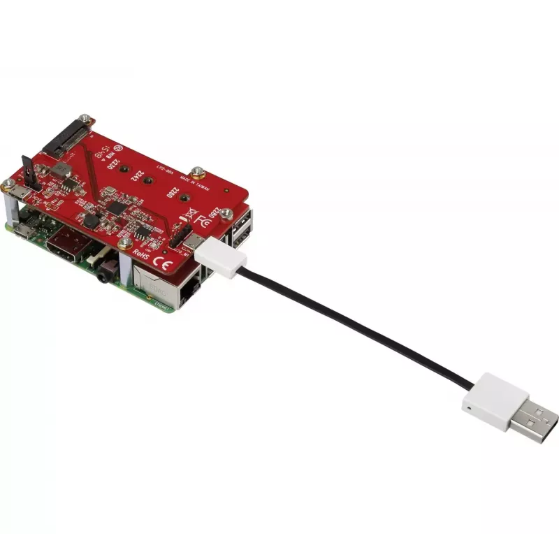 Uitbreidingskaart Renkforce M.2 SATA SSD voor Raspberry Pi