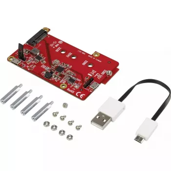 Uitbreidingskaart Renkforce M.2 SATA SSD voor Raspberry Pi