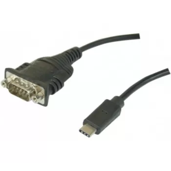 Hypertec 040331-HY seriële kabel zwart USB-C RS-232