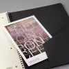 Schrijfblok Sigel CONCEPTUM A4 160 vel zwart