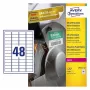 Zelfklevend printeretiket Avery L7911-40