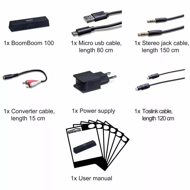 Marmitek BoomBoom 100 Bluetooth audiozender/-ontvanger (08330)