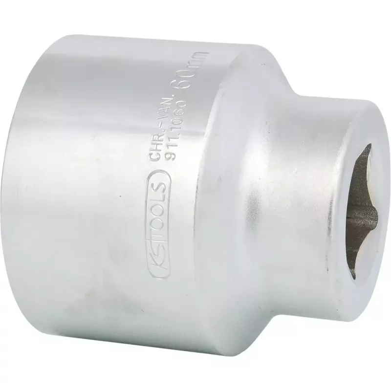 Dopsleutelset KS Tools 911.1060 1 inch aandrijving metrisch 8,2 cm diameter