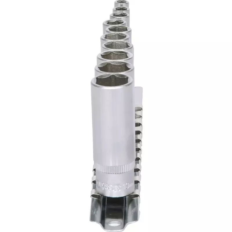 Dopsleutelset KS Tools 917.0610 1/4 inch aandrijving 10 dopsleutelbits