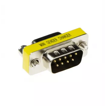 D-sub adapter 9-polig stekker - 9-polig bus ACT AB9023