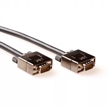 ACT 3 meter hoogwaardige VGA-kabel stekker-stekker met metalen kappen