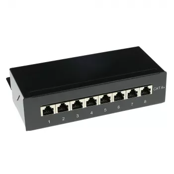ACT FA7001 opbouwdoos afgeschermd 8 poorten CAT6A