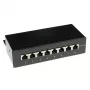 ACT FA7001 opbouwdoos afgeschermd 8 poorten CAT6A