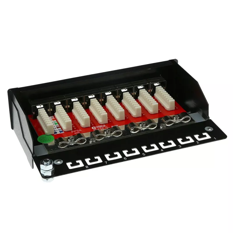 ACT FA7001 opbouwdoos afgeschermd 8 poorten CAT6A