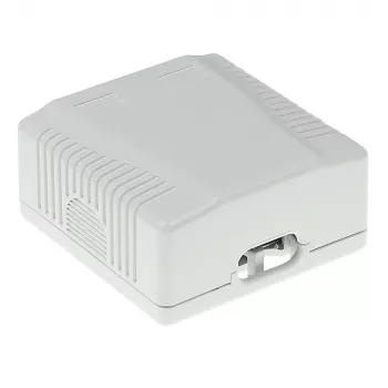 Opbouw afgeschermde aansluitdoos ACT FA7004, 2-poorts CAT6A