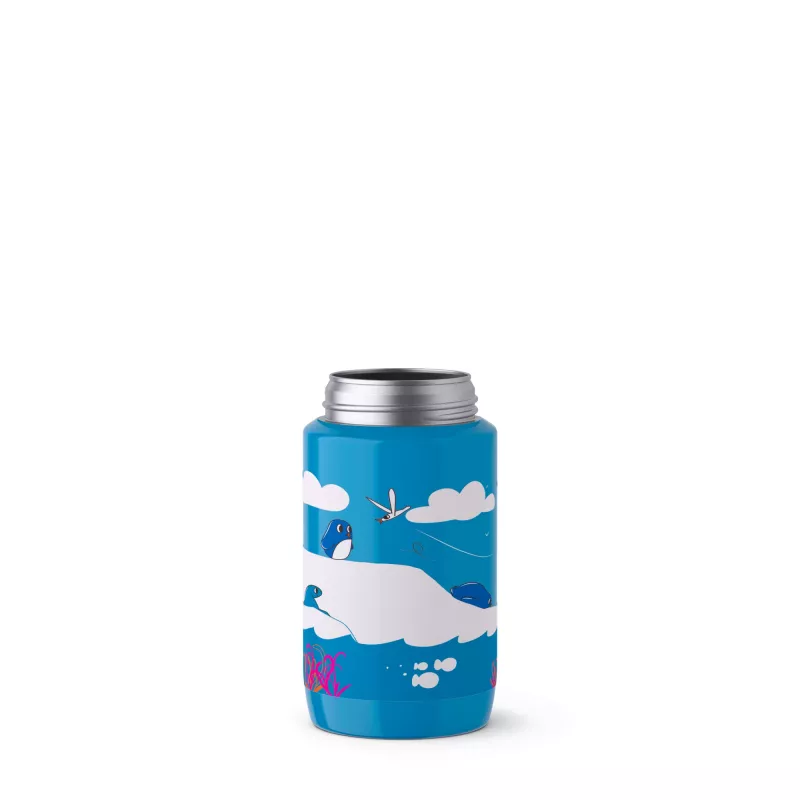 EMSA DRINK2GO 518359 drinkfles dagelijks gebruik 400 ml roestvrij staal blauw