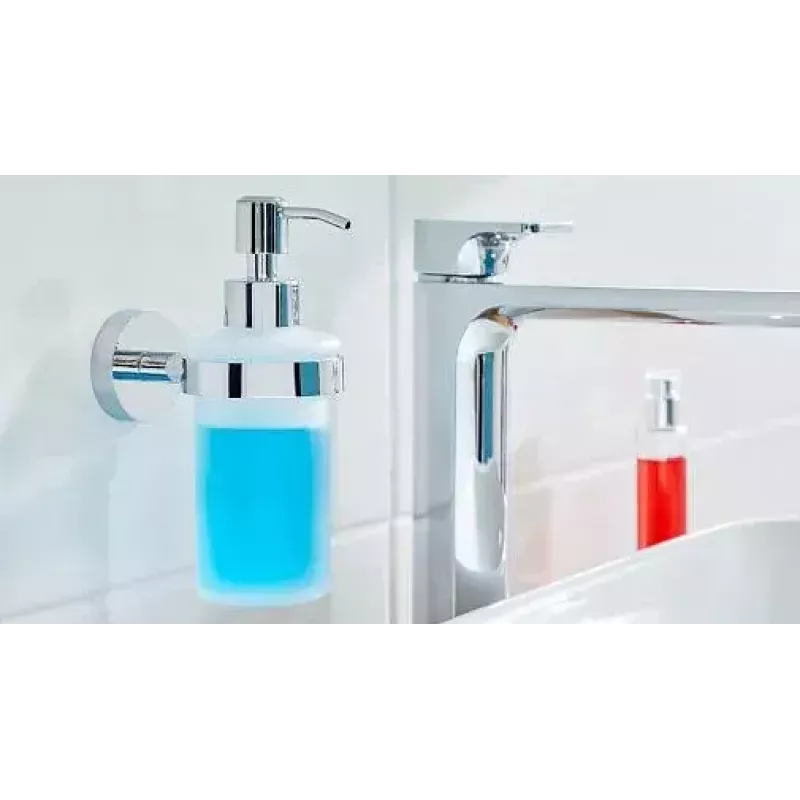 Zeepdispenser TESA Smooz 0,2 L zilver wit