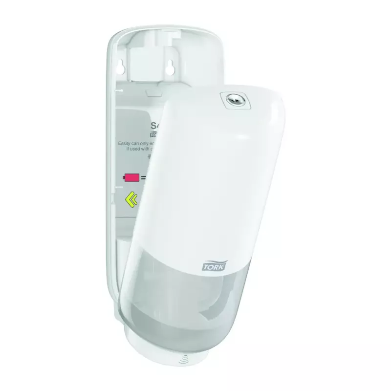 Zeepdispenser Tork 561600 wit breedte 112 mm diepte 128 mm hoogte 278 mm