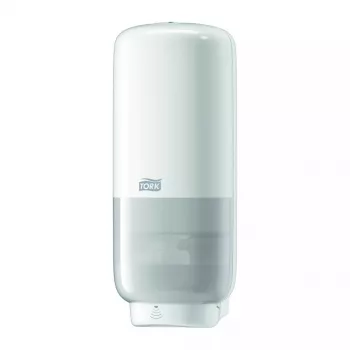 Zeepdispenser Tork 561600 wit breedte 112 mm diepte 128 mm hoogte 278 mm