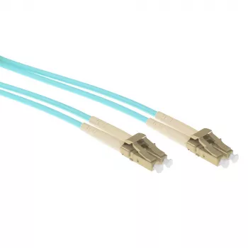 ACT 10 meter Multimode 50/125 OM3 Duplex gepantserde glasvezel-patchkabel met LC-stekkers