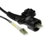 ACT RL7120 InfiniBand/glasvezelkabel 20 m 2x LC 2x LC ODVA zwart