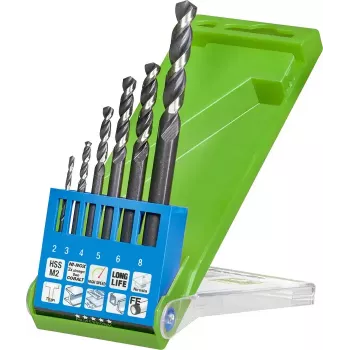 Borenset KWB 258806 6 stuks rechtsdraaiend