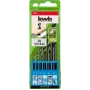 Borenset KWB 258806 6 stuks rechtsdraaiend