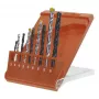 Borenset KWB 420400 9-delig voor kunststof hout metaal