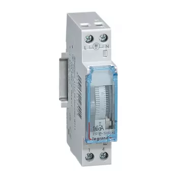 Legrand MicroRex QT11 412790 Kwarts dagschakelklok, 230 V, 50-60 Hz