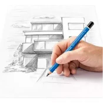 Potlood Staedtler Mars Lumograph Jumbo Multi 5 stuks