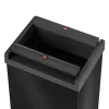 Rechthoekige stalen afvalbak Hailo Big-Box Swing L
