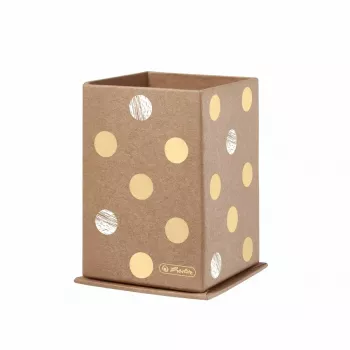 Pennen-/potloodhouder Herlitz Pure Glam goud