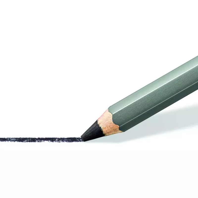 Koolpotlood Staedtler Mars Lumograph 4 stk. zwart