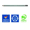 Koolpotlood Staedtler Mars Lumograph 4 stk. zwart