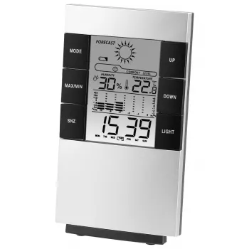 Hygrometer thermometer Hama TH-200 zilver