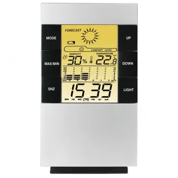Hygrometer thermometer Hama TH-200 zilver