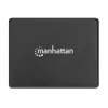 Manhattan Smart Video Multiport Dock, aansluitingen (x5): HDMI-aansluiting, USB-A (x2), USB-C (x2), met Power Delivery naar de USB-C-aansluiting, interne voeding, ultrakompact, afneembaar netsnoer, zwart, drie jaar garantie, retailbox