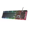 Trust GXT 838 Azor toetsenbord en muis gaming USB Duits zwart