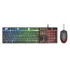 Trust GXT 838 Azor toetsenbord en muis gaming USB Duits zwart