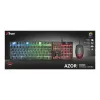 Trust GXT 838 Azor toetsenbord en muis gaming USB Duits zwart