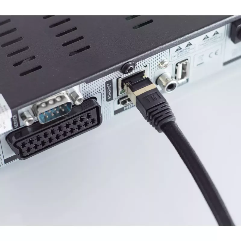 Netwerkkabel ShiverPeaks BS20-60065 zwart 7,5 m Cat6a S/FTP