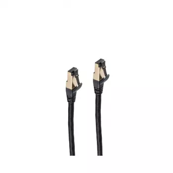 Netwerkkabel ShiverPeaks BS20-60065 zwart 7,5 m Cat6a S/FTP
