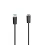 Hama USB-kabel 0,75 m micro-USB A USB A zwart 5 Gbit/s