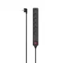 Hama 00223156 stroomverlenging 3 m 6 AC-stopcontacten binnen zwart