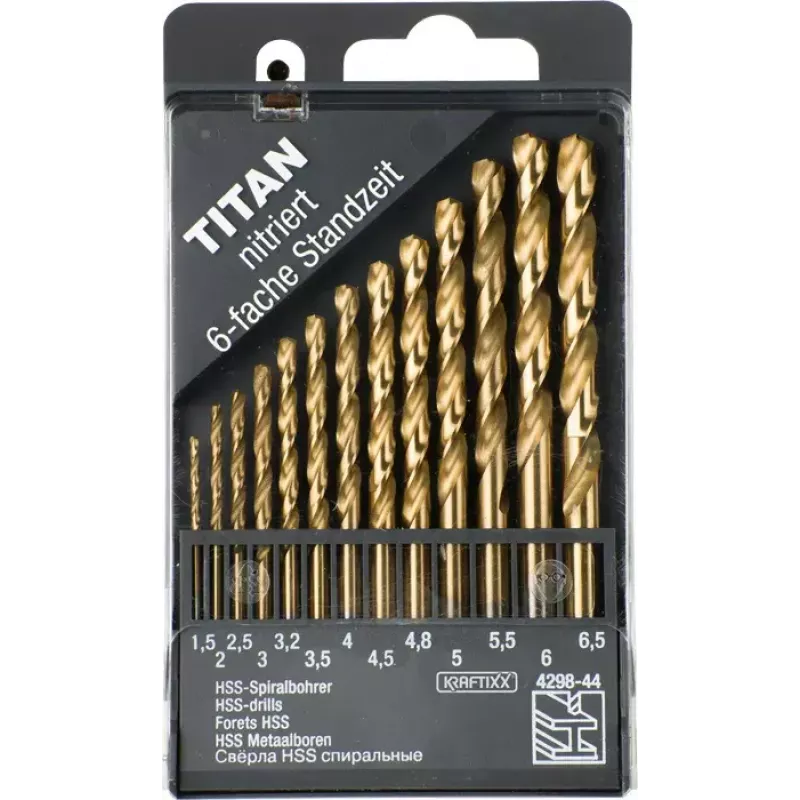 Borenset KWB 429844 13 stuks maten 1,5-6,5
