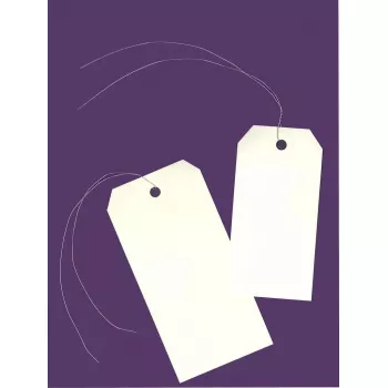 Avery 75-400 niet-klevend etiket 1000 stuks crème rechthoek 160 g/m²